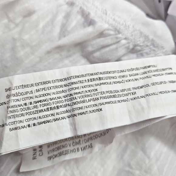 MINKPINK Jessey One Shoulder White Side Tie Detail Blouse Top Size Small - Picture 7 of 9